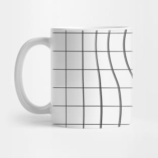 Square Glitch Pattern Mug